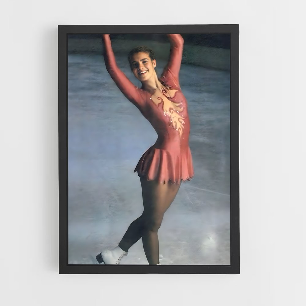 Poster Katarina witt aisance – affiche Patinage artistique (vue 2)